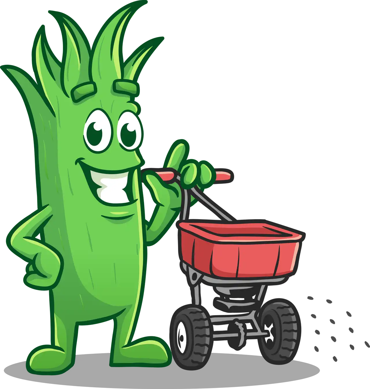Lawn Buddies Fertilization Mascot